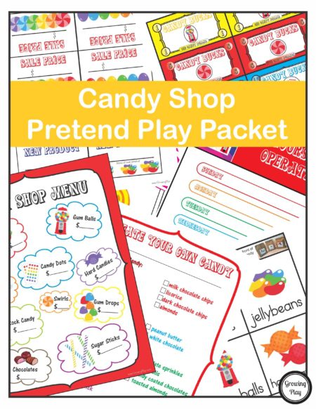 Candy Shop Pretend Play