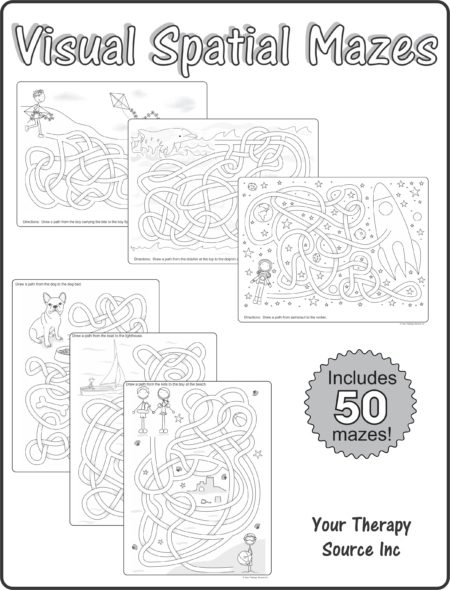 Visual spatial mazes