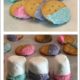If you are looking for a tasty unicorn themed dessert, check out these kid created unicorn treats.  They are so simple to make and all ages enjoy eating them.  I don't always love super sweet desserts and the cracker cookies are a great combination of salty and sweet chocolate.  The marshmallows are on the sweeter side for sure but low in calories.