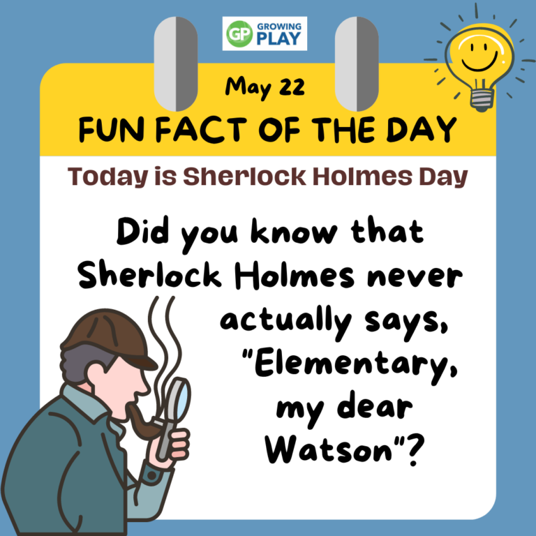 Fact of the Day for Kids – Growing Play