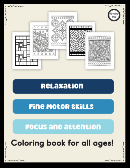 Mosaic Coloring Book - Image 2